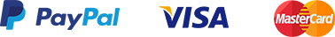 PayPal Visa Mastercard