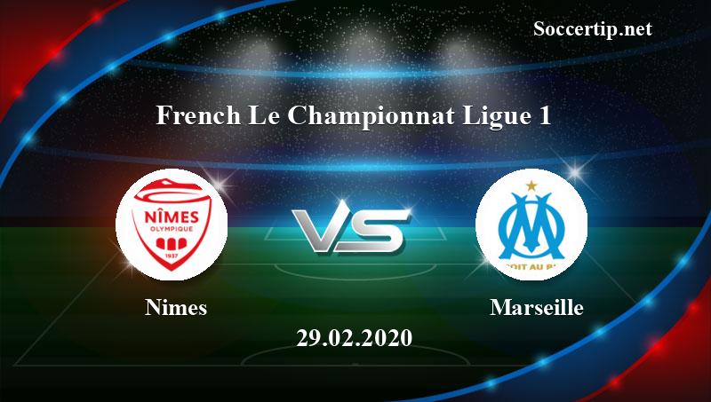 Nimes vs Marseille Prediction, Betting Tips - 29/02/2020 ...