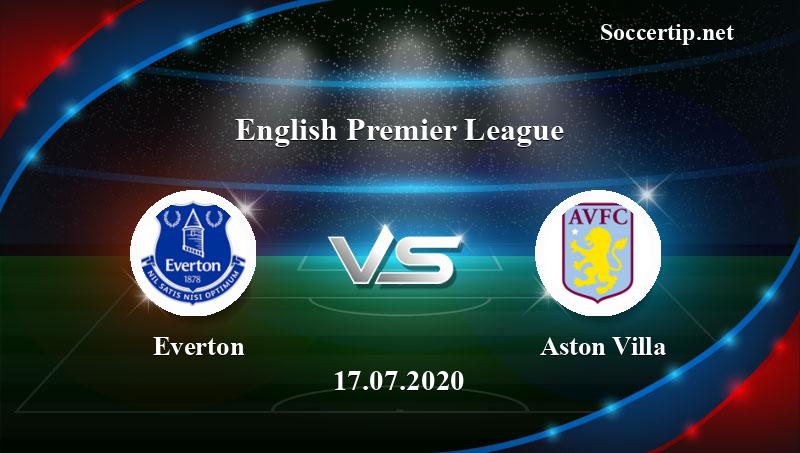 Everton vs Aston Villa Prediction, Betting Tips - 17/07 ...