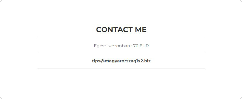 Pricing and payment at Magyarorszag1x2.biz